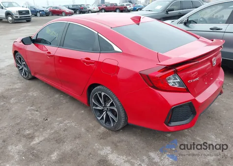 2019 Honda Civic Si from USA, damaged, VIN 2HGFC1E57KH706572